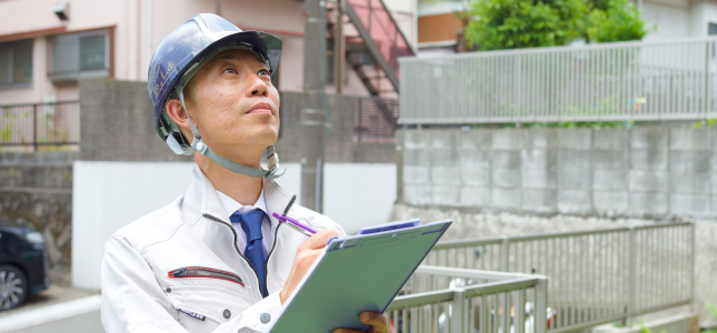 現地調査中の様子