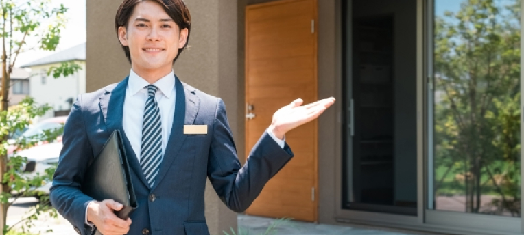 ハウスメーカーの営業マン