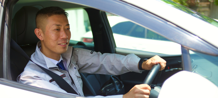 運転中の代表