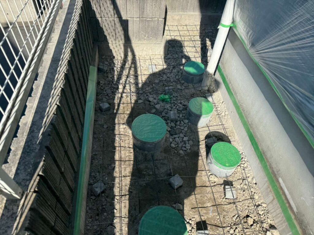 マキタ建設 横須賀市望洋台 排水