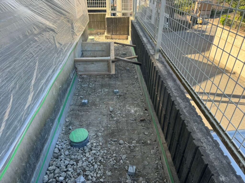 マキタ建設 横須賀市望洋台 施工中