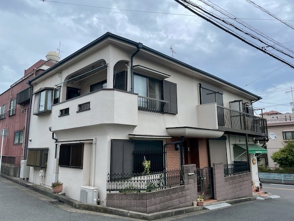 鶴見区S様邸施工前全景