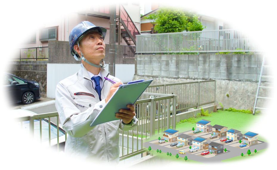 施工中の様子